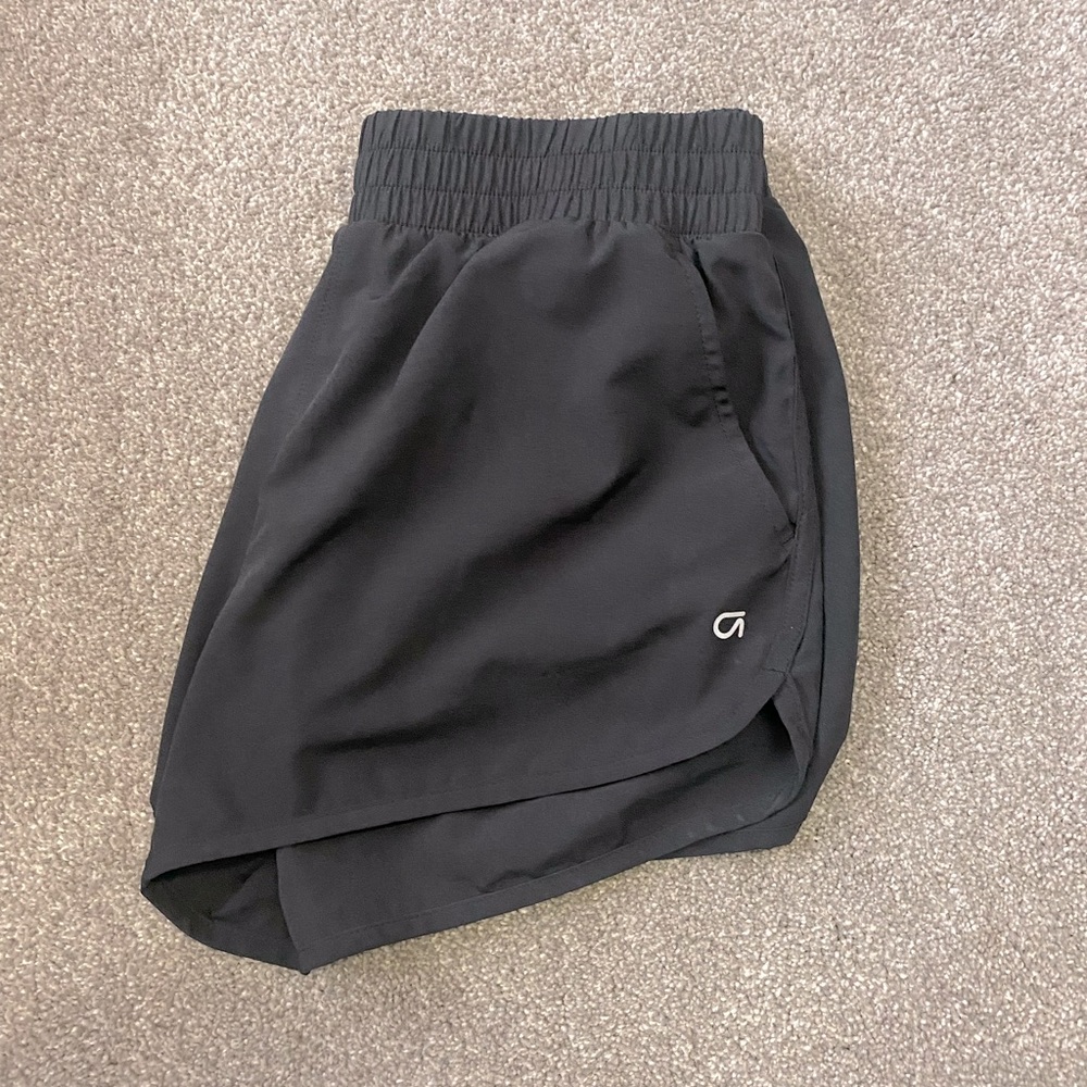 Black gap fit running shorts